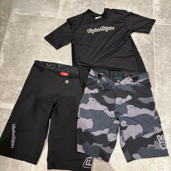 Troy Lee Youth Mountain Bike shorts & Jersey - Picture 1 of 1